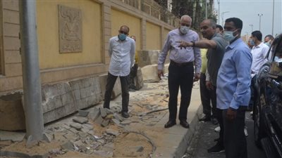 محافظ الجيزة يتفقد أعمال تطوير شارعي السد العالي وجامعة الدول العربية