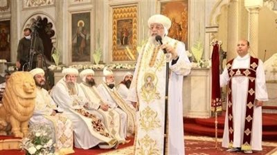 زغاريد وترانيم.. البابا تواضروس الثاني يترأس قداس عيد القيامة بالكاتدرائية المرقسية بالعباسية | بث مباشر