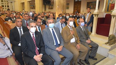 محافظ الغربية يحضر قداس عيد القيامة بكنيسة ماري جرجس |صور
