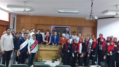 أنا لا أدخن أنا أفضل.. شعار جامعة حلوان للاحتفال بيوم الأرض العالمي