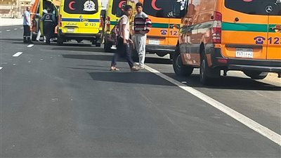 مصرع سيدتين وإصابة 8 آخرين في حادث تصادم بالإسماعيلية 