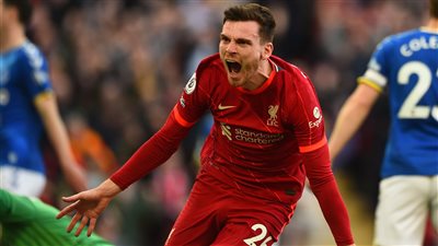 أول تعليق من روبرتسون بعد فوز ليفربول على إيفرتون في البريميرليج