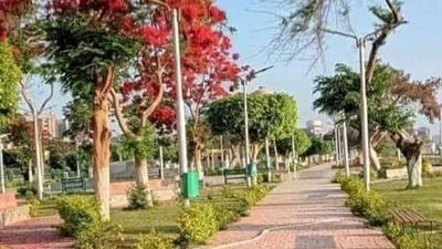 كورنيش المنيا يستعد لاستقبال المواطنين في شم النسيم