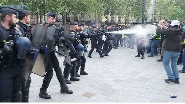 مظاهرات فرنسا - أرشيفية