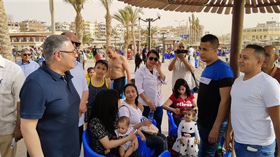 محافظ البحر الأحمر: احتفالات شم النسيم مرت بسلام ولا يوجد حالات غرق |صور