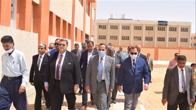 محافظ شمال سيناء يفتتح المدرسة الصناعية بنخل بتكلفة 17 مليون جنيه | صور