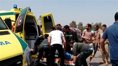كان بيعدي الطريق.. إصابة مسن صدمته سيارة في طنطا