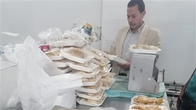 ضبط هنجر لتجهيز الدواجن واللحوم دون ترخيص في البحيرة