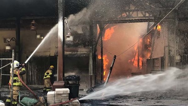 حريق - أرشيفية 