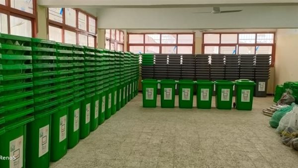 تسليم 276 حاوية اجمع