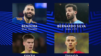 على رأسهم كريم بنزيما.. المرشحون لجائزة أفضل لاعب خلال الأسبوع في دوري أبطال أوروبا