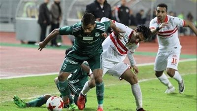 الزمالك يتقدم بهدفين مقابل هدف أمام المصري بالدوري | بث مباشر 