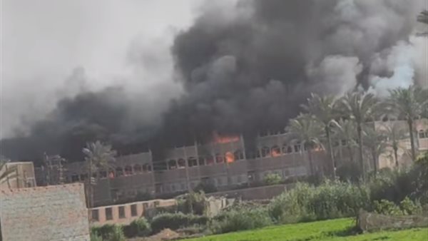 حريق مصنع في كرداسة