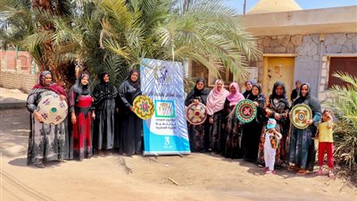 دورة تدريبية عن صناعة أطباق الخوص التقليدية بـ أسوان 