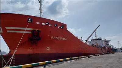 شحن 9450 طن صودا كاوية وتداول 18 سفينة في موانئ بورسعيد| صور 