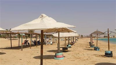 شواطئ رأس سدر تستعد لاستقبال الزوار في عيد الفطر |صور