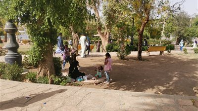 للتنزه وسط الأشجار.. توافد أهالي أسوان لحديقة فريال في ثاني أيام العيد