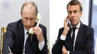 إعلام روسي: بوتين طالب ماكرون بعدم عرقلة إمدادات الغذاء للشرق الأوسط