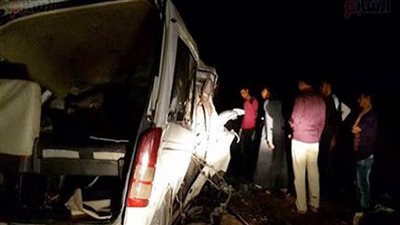 ننشر أسماء المصابين في حادث تصادم على الطريق الصحراوي الغربي بقنا