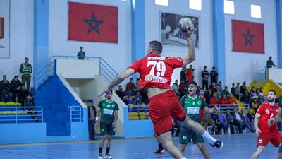 يد الأهلي يفوز على منتدى درب السلطان المغربي وديًا