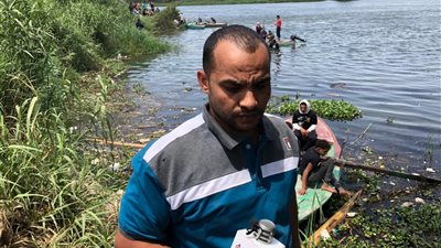 خال غريق كفر شكر: كان بيلتقط صورة مع زملائه وجرفه تيار المياه