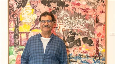 السفارة الألمانية تهنئ الفنان محمد عبلة لحصوله على وسام جوتة