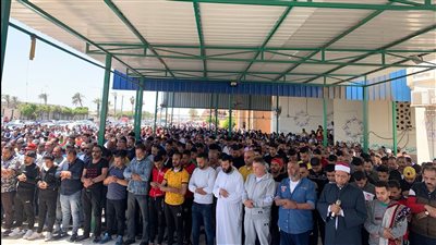 جنازة مهيبة لشاب توفي غدرًا على يد بلطجي في بورسعيد | صور 