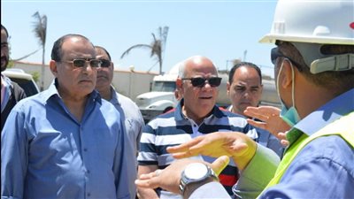 مستشار الرئيس للتخطيط العمراني يتفقد محطة المعالجة البيولوجية للصرف الصناعي ببورسعيد | صور 