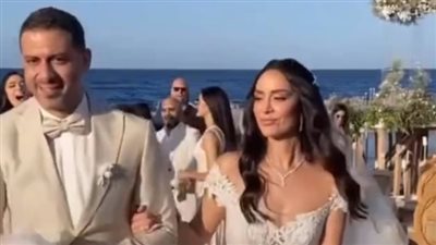 تحقق حلمنا.. أول تعليق من بسنت شوقي بعد حفل زفافها على محمد فراج 