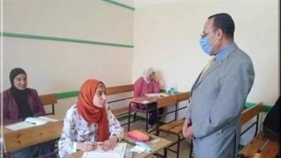 محافظ شمال سيناء يتابع امتحانات نهاية العام الدراسي 
