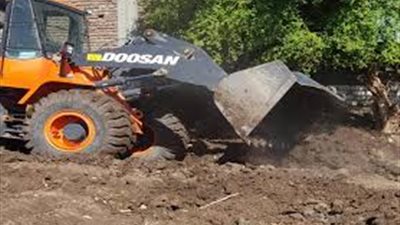 مصرع مزارع تحت عجلات لودر أثناء تجهيز أرضه لموسم الزراعة بالمنوفية