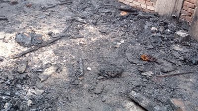 السيطرة على حريق هائل نشب بمنزل في شبرا الخيمة