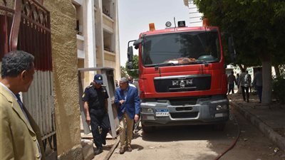 محافظ المنيا يوجه بفتح تحقيق عاجل بشأن اندلاع حريق بجوار مدرسة