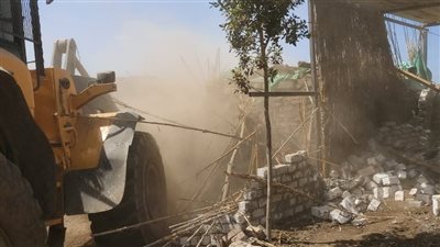 إزالة فورية لـ 21 حالة تعدٍ على الأراضي الزراعية بالمنوفية خلال إجازة العيد