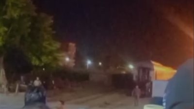 انفصال جرار قطار الصعيد عن العربات بمحطة مغاغة في المنيا | صور