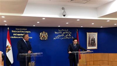 وزير خارجية المغرب: ندعم كل إجراءات مصر في الحفاظ على أمنها 