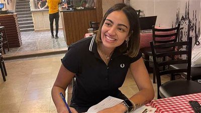 جنة مصطفى لاعبة سلة الأهلي توقع عقود انضمامها لـ سموحة