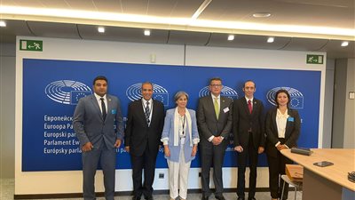 وفد حقوق الإنسان بالنواب يستعرض إنجازات التحديث السياسي والاجتماعي مع أعضاء البرلمان الأوروبي