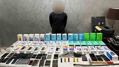 على طريقة فيلم لصوص لكن ظرفاء.. سرقة محل موبايلات في السلام