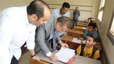 محافظ المنوفية يتفقد عددًا من المدارس الجديدة تمهيدا لافتتاحها بمركز السادات