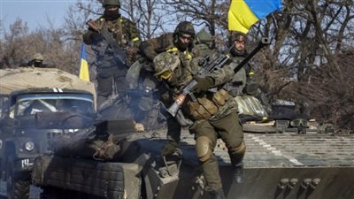 قتال أوكراني روسي عنيف في قرية بيسكي 