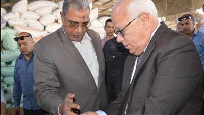 محافظ بورسعيد: توريد 3600 طن قمح إلى المطاحن والصوامع حتى الآن