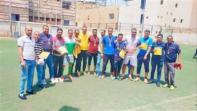 ملاعب شباب كفر الشيخ تشهد مباريات دوري المصالح الحكومية تحت شعار