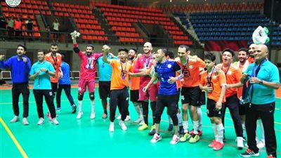  البنك الأهلي يتوج بكأس مصر لكرة الصالات على حساب الإسماعيلي