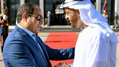 السيسي يهنئ بن زايد على توليه رئاسة دولة الإمارات 