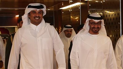 أمير قطر يهنئ محمد بن زايد على انتخابه رئيسًا للإمارات