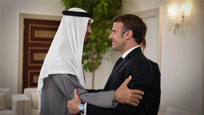 الرئيس الفرنسي: أدعم بشكل كامل محمد بن زايد رئيسًا للإمارات