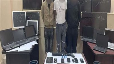 اعترفوا بارتكابهم 10 وقائع مماثلة.. القبض على عصابة سرقة المنازل بالشرقية