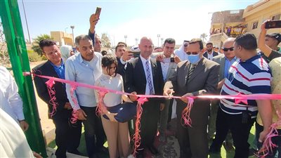 محافظ شمال سيناء يفتتح ملعب كرة قدم بالعريش | صور