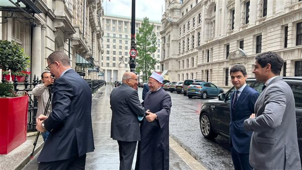 وصول مفتي الجمهورية